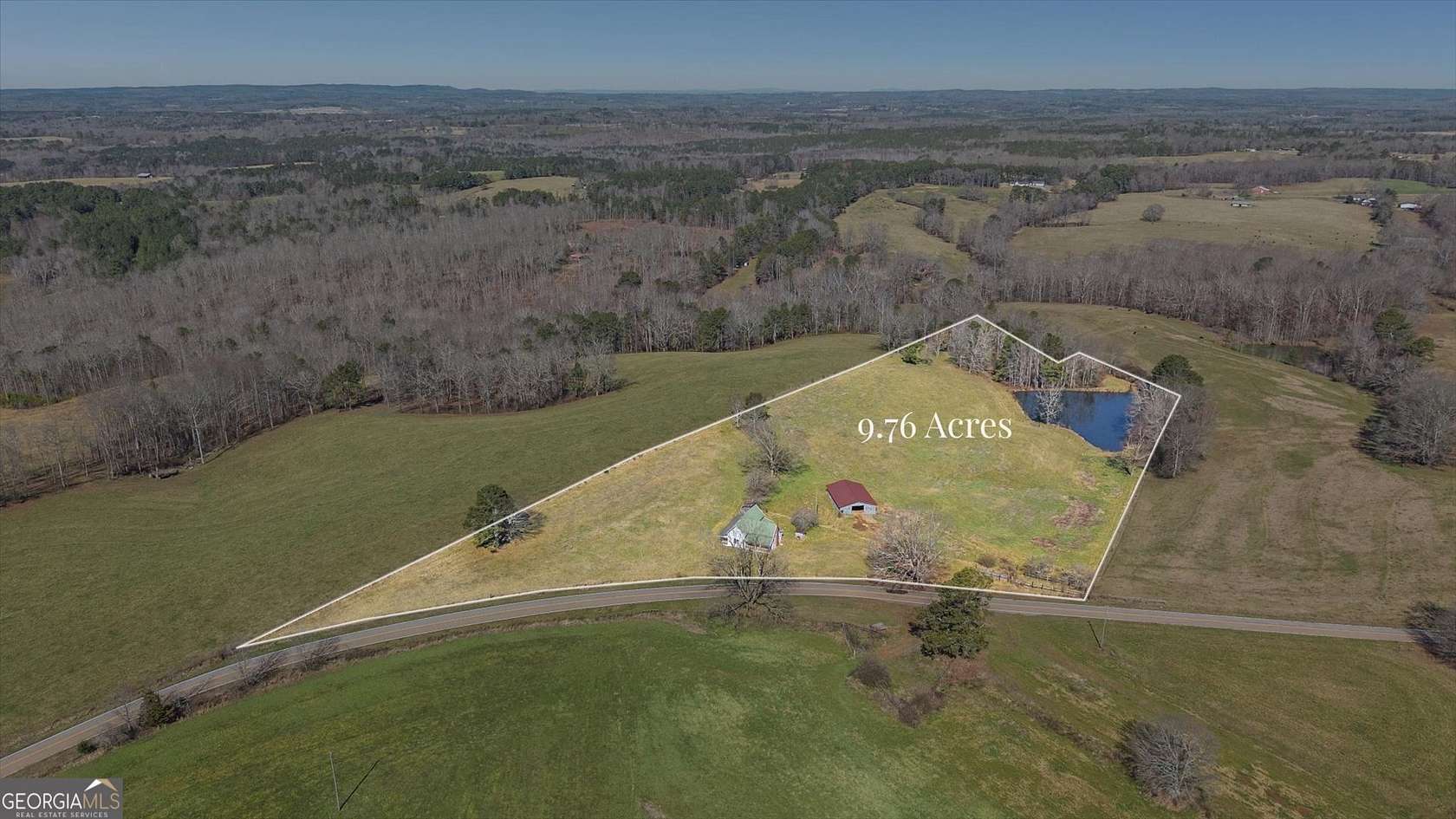 9.76 Acres of Residential Land for Sale in Bowdon, Georgia
