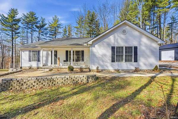 2 Acres of Residential Land with Home for Sale in Mitchell, Indiana