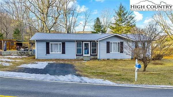 1.7 Acres of Residential Land with Home for Sale in West Jefferson, North Carolina