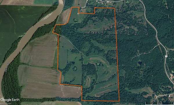 185 Acres of Recreational Land with Home for Sale in Callao, Missouri