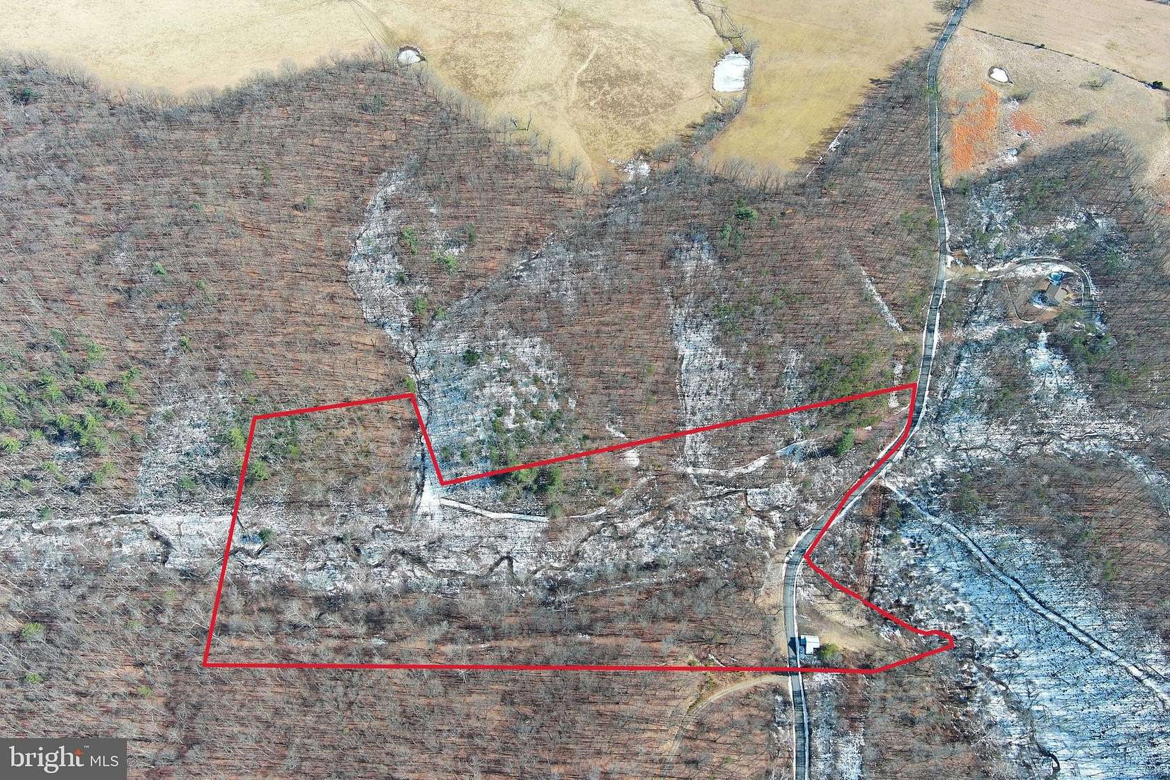 16.6 Acres of Recreational & Residential Land for Sale in Augusta, West Virginia