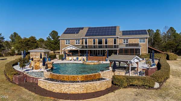 10 Acres of Recreational Land with Home for Sale in Efland, North Carolina