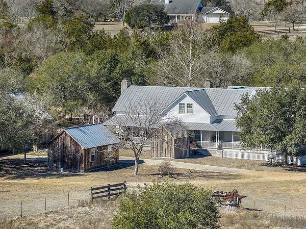 107 Acres of Agricultural Land with Home for Sale in Round Top, Texas