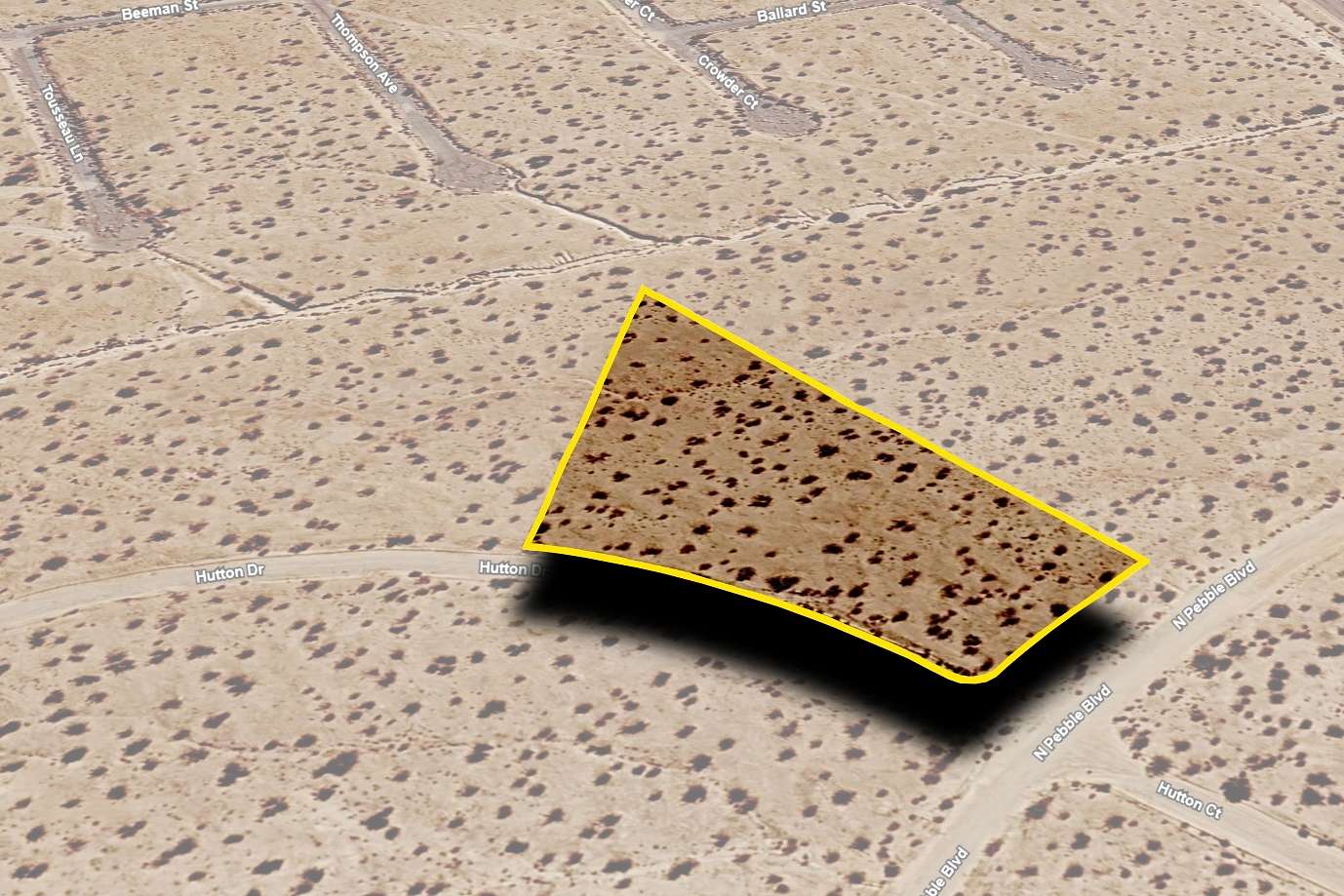 2 Acres of Residential Land for Sale in California City, California