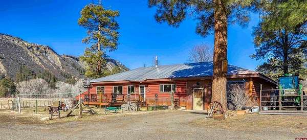 3.63 Acres of Residential Land with Home for Sale in Pagosa Springs, Colorado