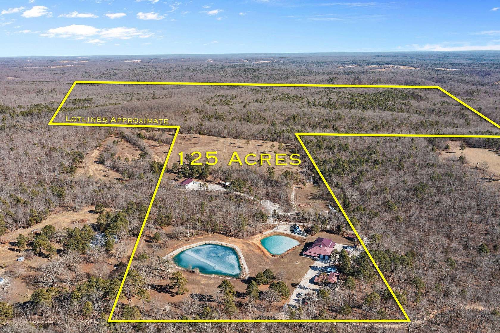125 Acres of Recreational Land with Home for Sale in Salem, Missouri