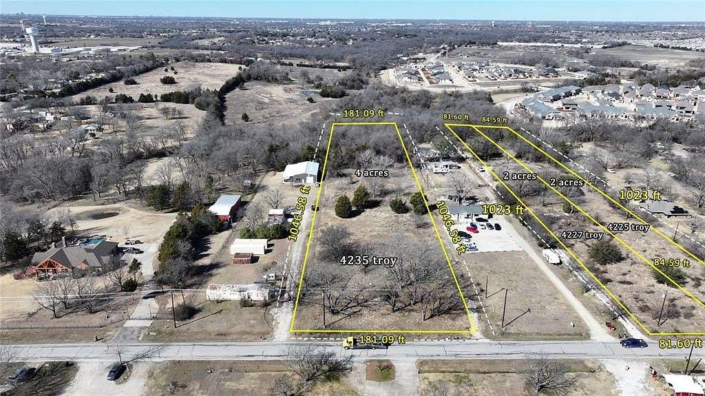 4 Acres of Residential Land for Sale in Wylie, Texas