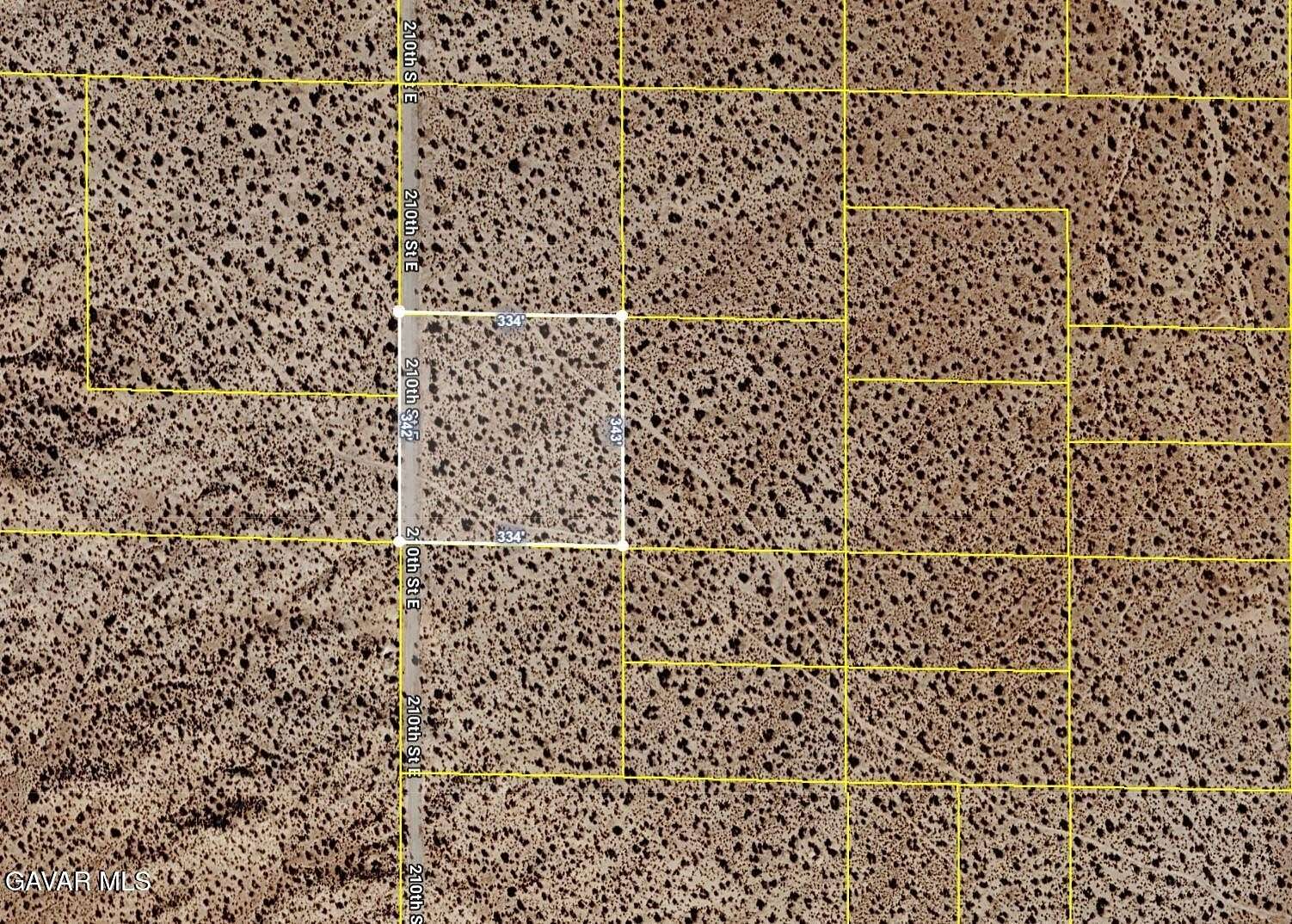 2.62 Acres of Residential Land for Sale in Lancaster, California