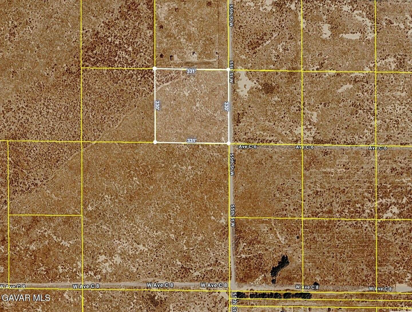 2.5 Acres of Residential Land for Sale in Lancaster, California
