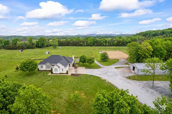 24 Acres of Agricultural Land with Home for Sale in Lascassas, Tennessee