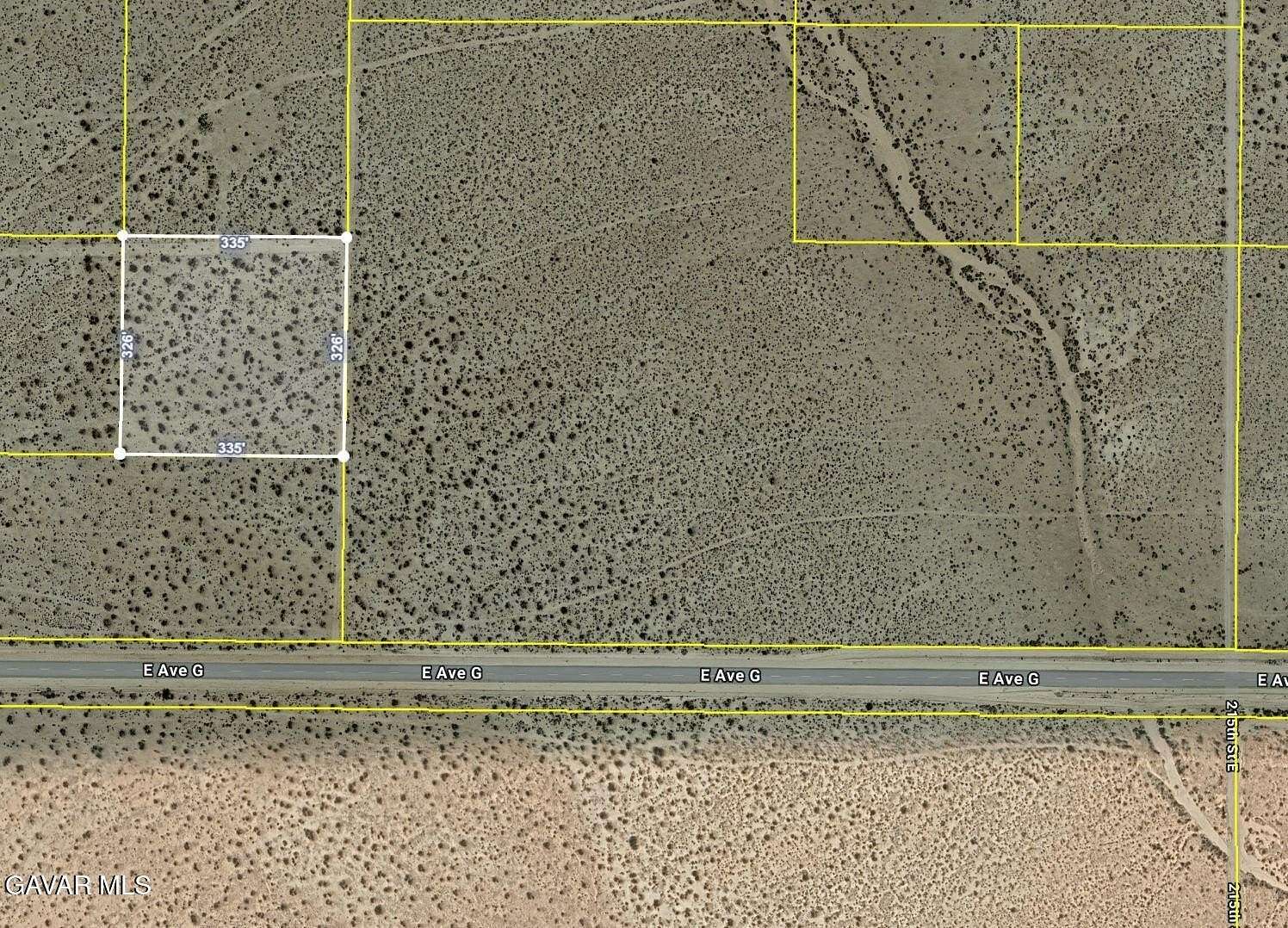 2.5 Acres of Residential Land for Sale in Lancaster, California