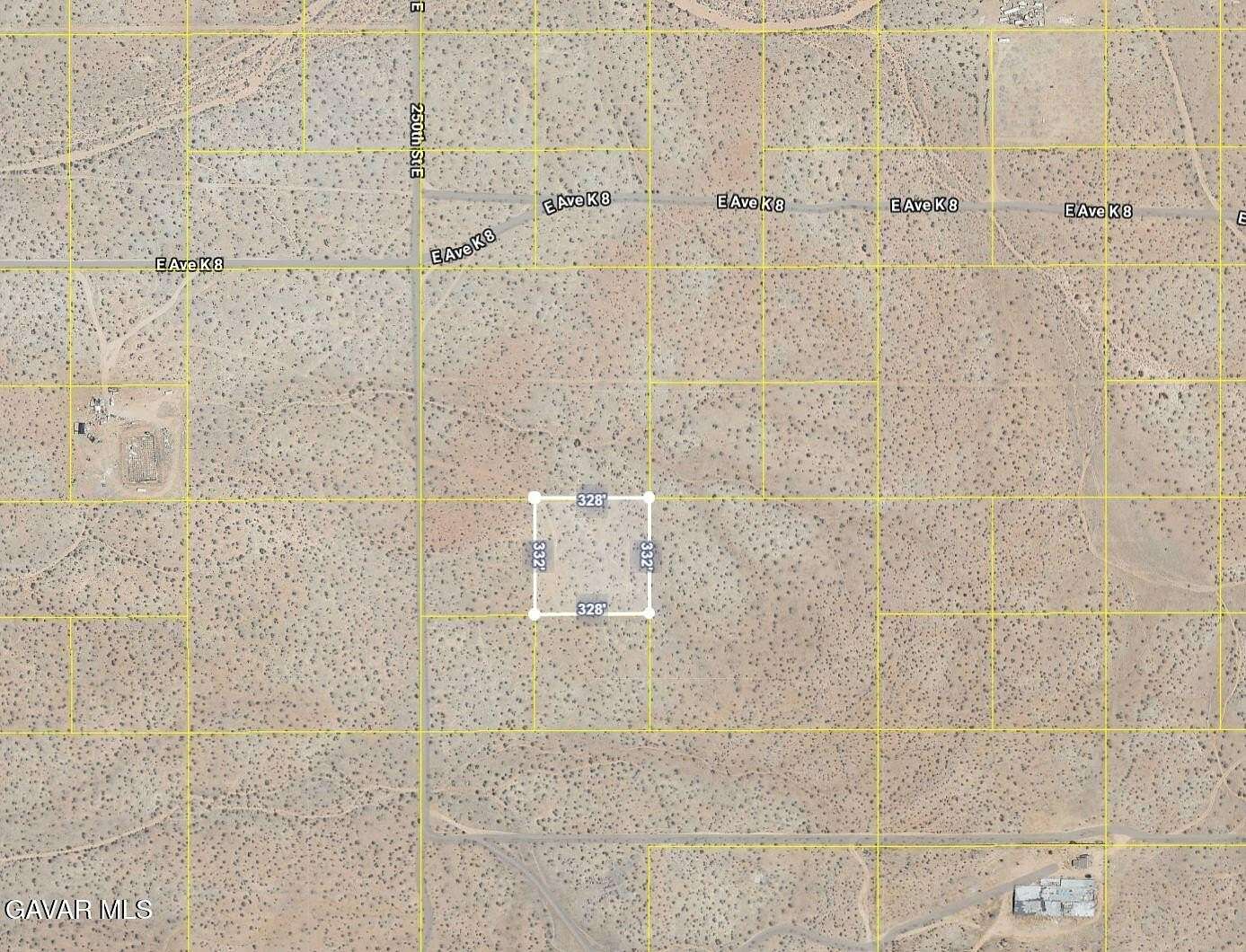 2.5 Acres of Residential Land for Sale in Lancaster, California