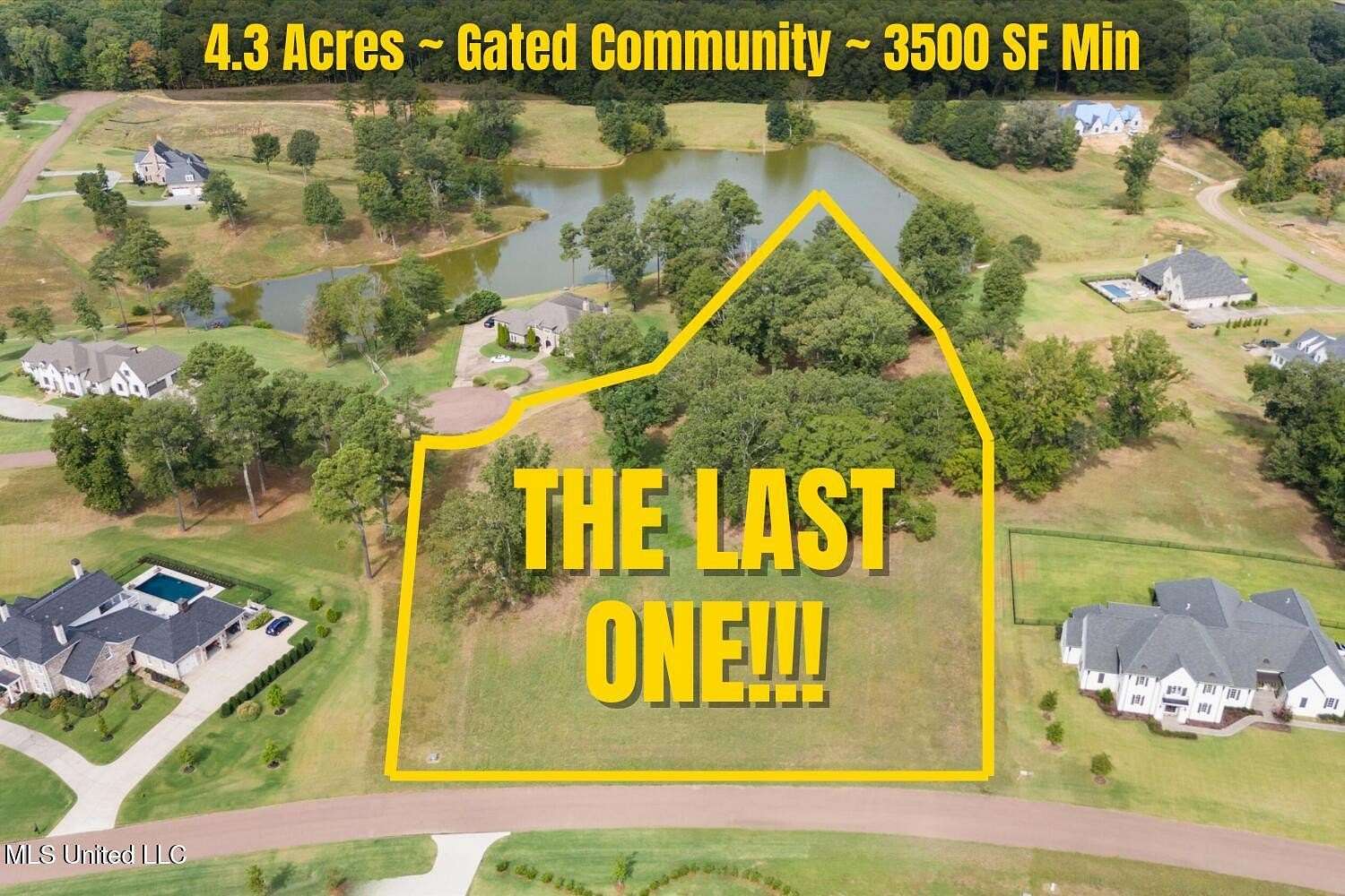 4.3 Acres of Residential Land for Sale in Hernando, Mississippi