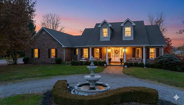 42 Acres of Land with Home for Sale in Versailles, Indiana