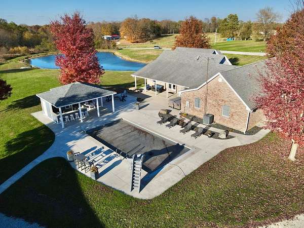 42 Acres of Land with Home for Sale in Versailles, Indiana