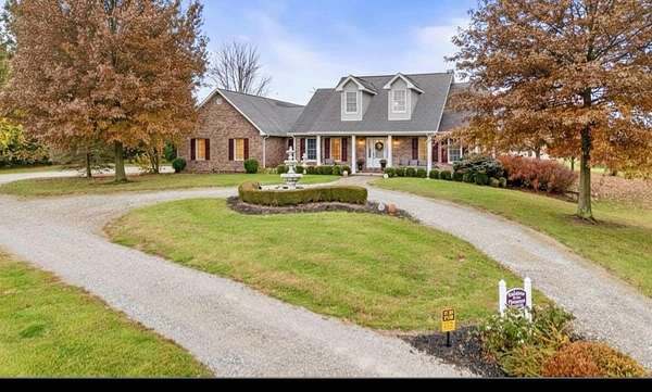 42 Acres of Land with Home for Sale in Versailles, Indiana