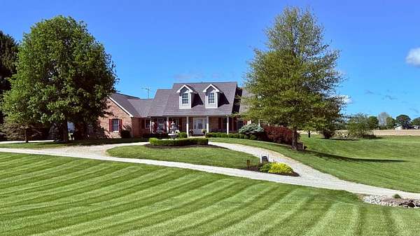 42 Acres of Land with Home for Sale in Versailles, Indiana