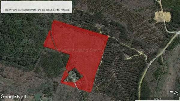 28.5 Acres of Recreational Land with Home for Sale in Nauvoo, Alabama