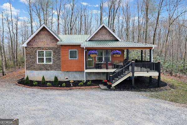 3 Acres of Land with Home for Sale in Cleveland, Georgia