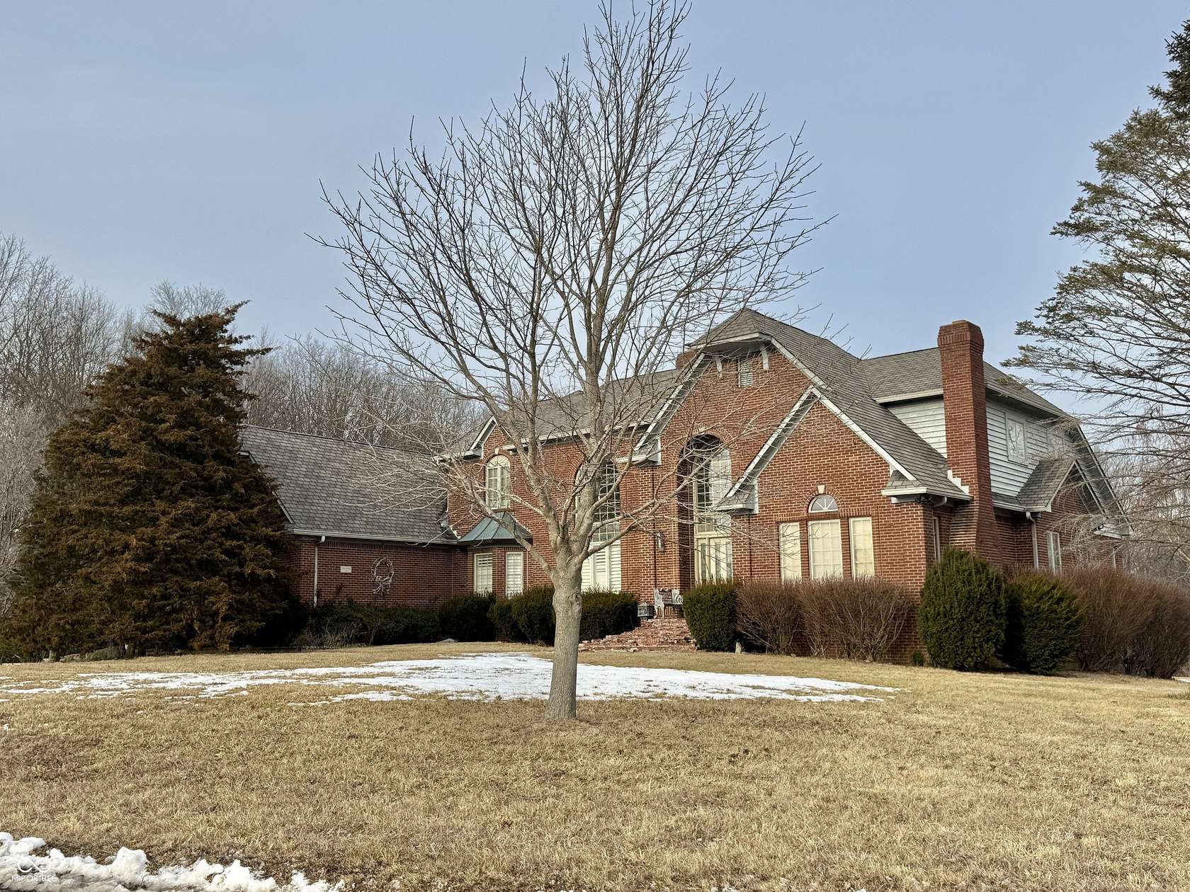 20 Acres of Land with Home for Sale in Coatesville, Indiana