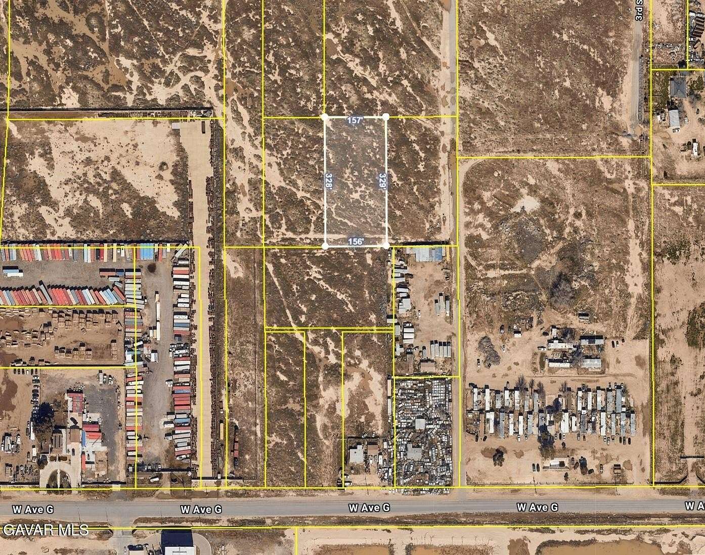 1.18 Acres of Commercial Land for Sale in Lancaster, California