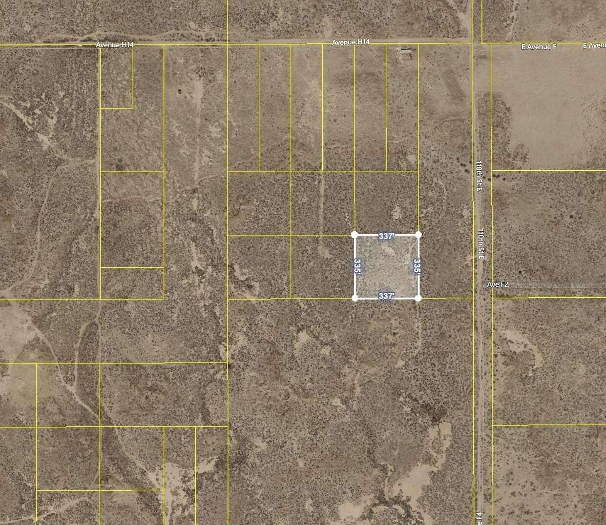 2.59 Acres of Residential Land for Sale in Lancaster, California
