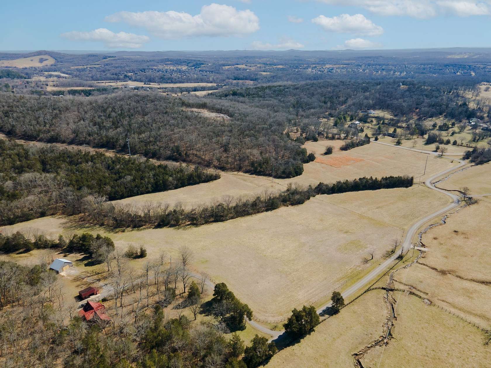 45.4 Acres of Recreational & Residential Land for Sale in Arrington, Tennessee