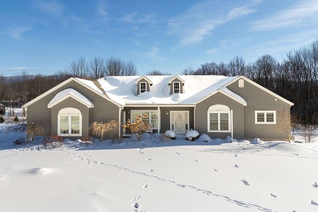 15.1 Acres of Land with Home for Sale in Kortright Town, New York