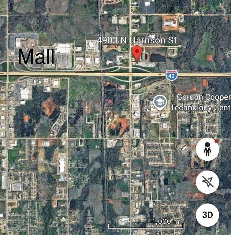 1.6 Acres of Improved Mixed-Use Land for Sale in Shawnee, Oklahoma