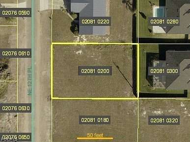 0.23 Acres of Residential Land for Sale in Cape Coral, Florida