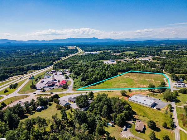 11.4 Acres of Commercial Land for Sale in Inman, South Carolina