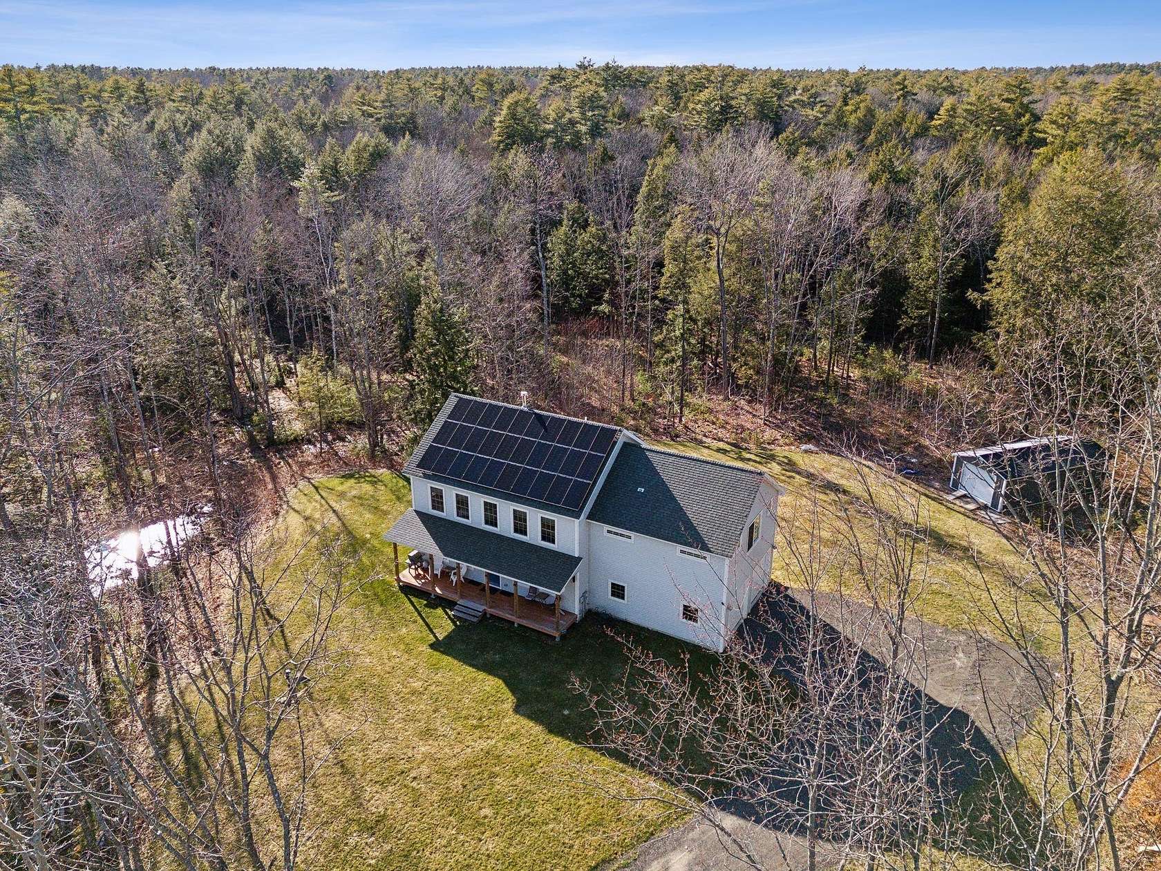 12.5 Acres of Recreational Land with Home for Sale in Falmouth, Maine