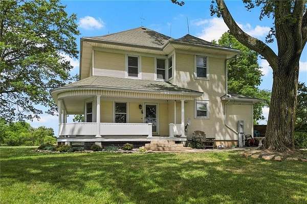 5.35 Acres of Land with Home for Sale in Cosby, Missouri