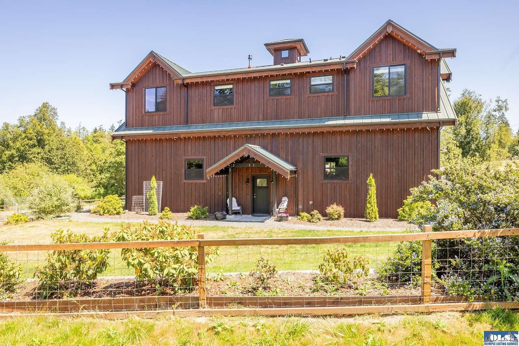 6.74 Acres of Land with Home for Sale in Port Angeles, Washington