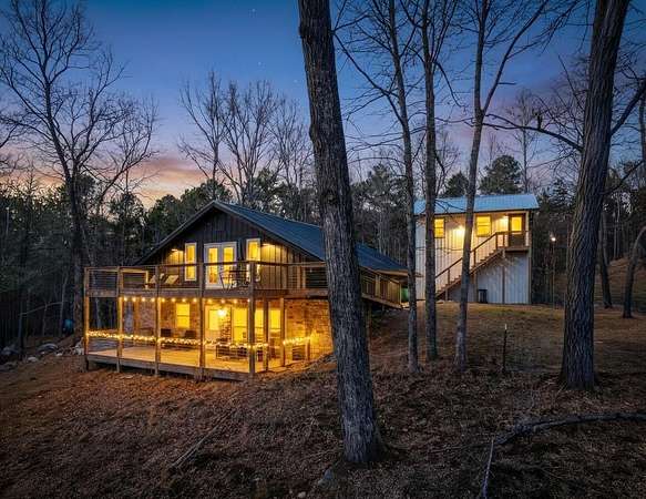 6.83 Acres of Land with Home for Sale in Murphy, North Carolina