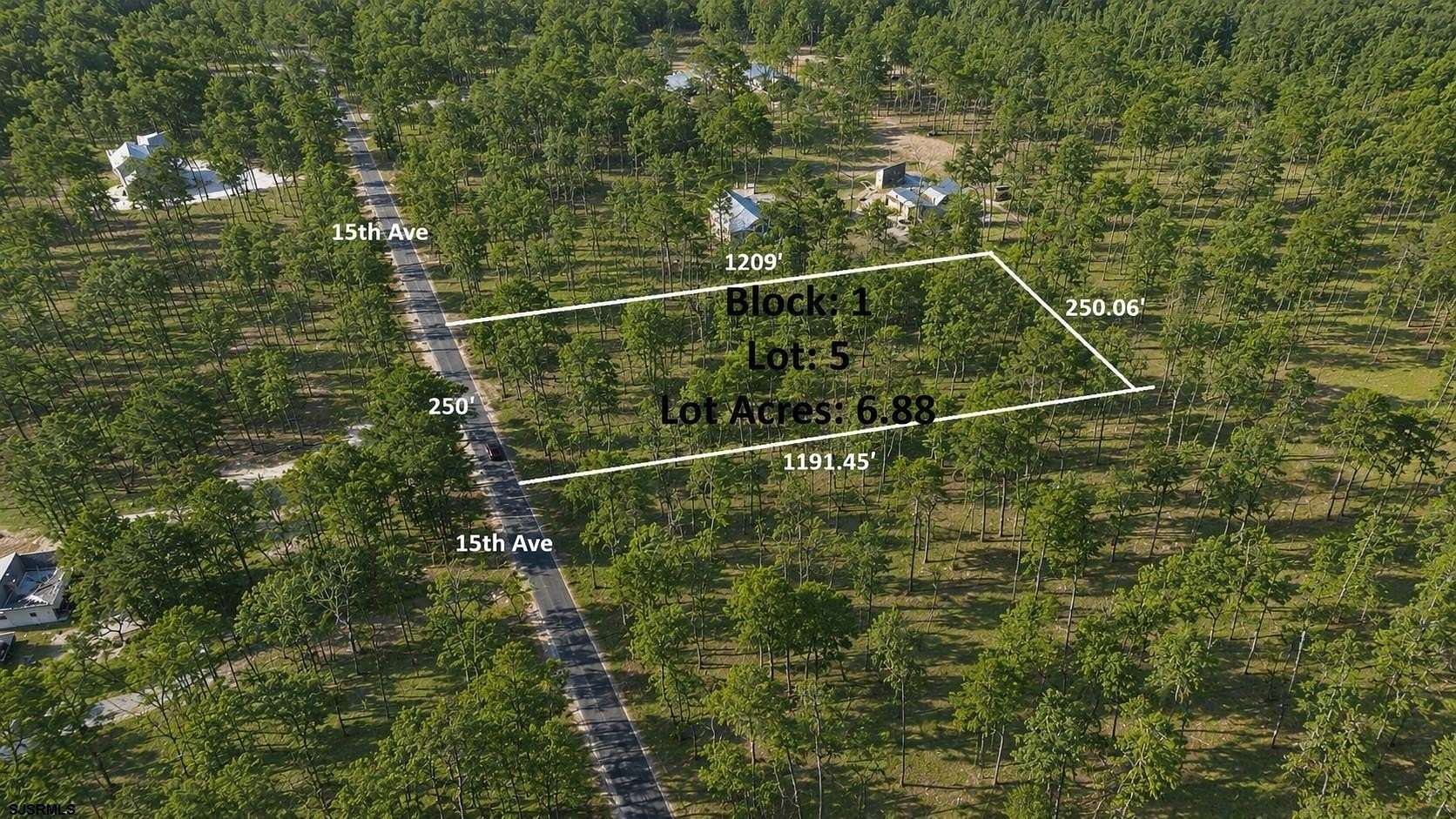 6.88 Acres of Residential Land for Sale in Dorothy, New Jersey