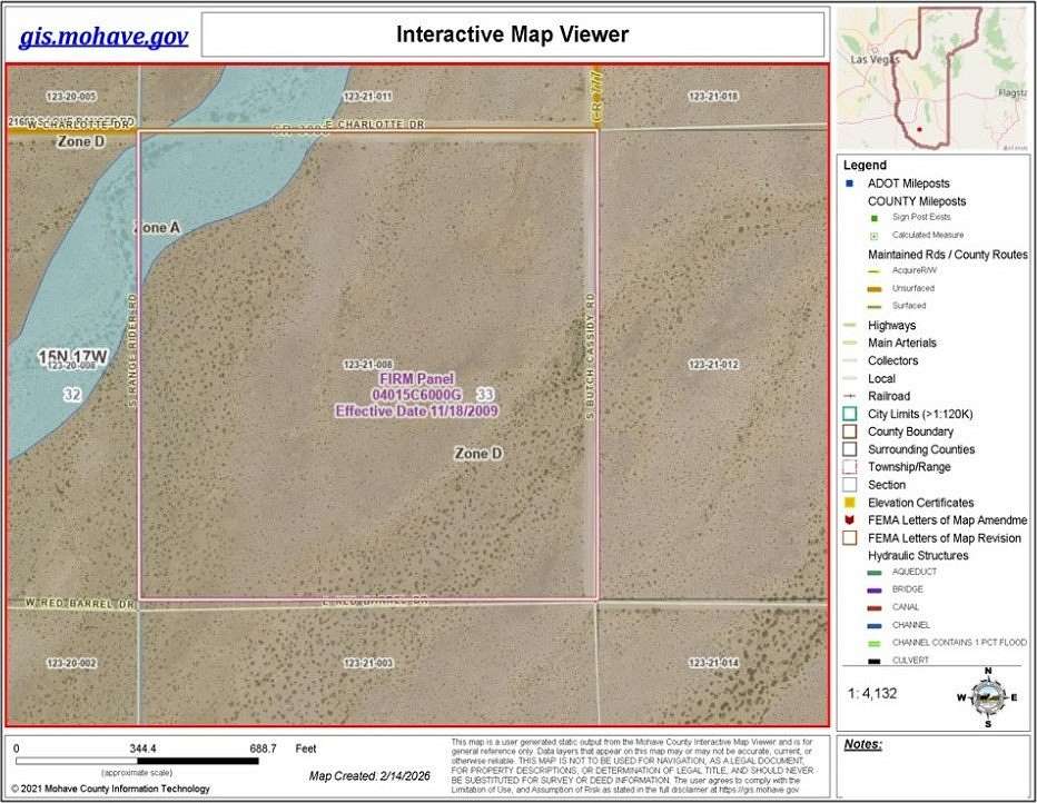 40 Acres of Recreational Land for Sale in Yucca, Arizona