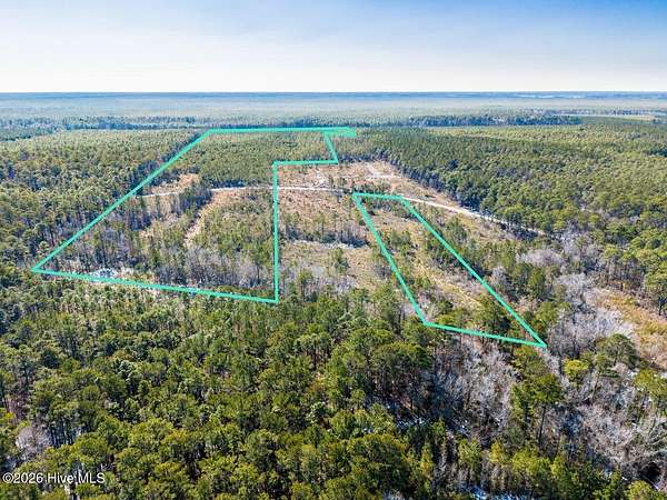 54 Acres of Recreational & Residential Land for Sale in Havelock, North Carolina