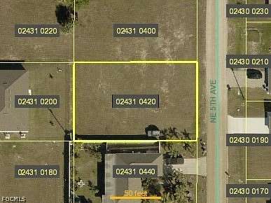 0.23 Acres of Residential Land for Sale in Cape Coral, Florida