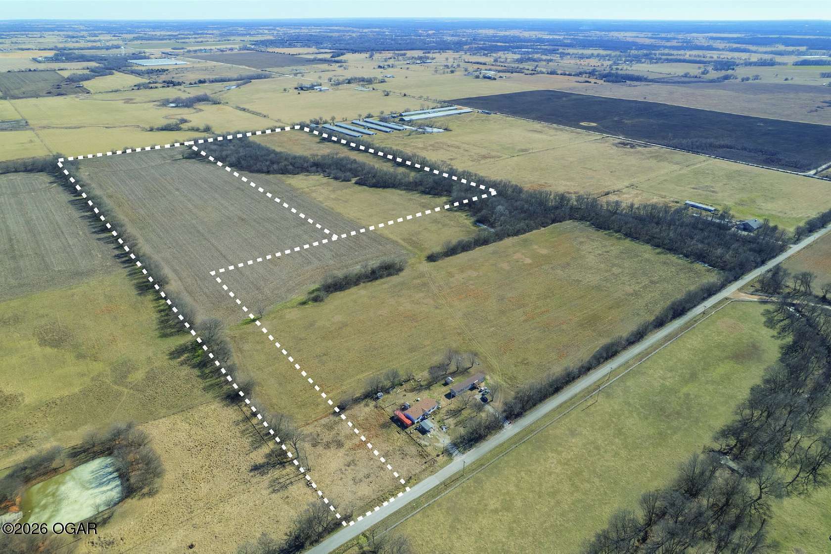 53 Acres of Land for Sale in Diamond, Missouri