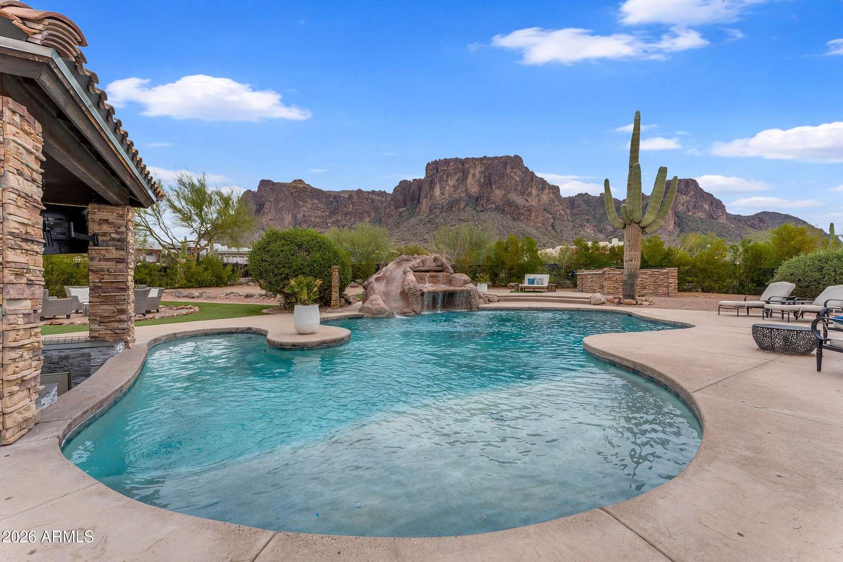 2.5 Acres of Residential Land with Home for Sale in Apache Junction, Arizona