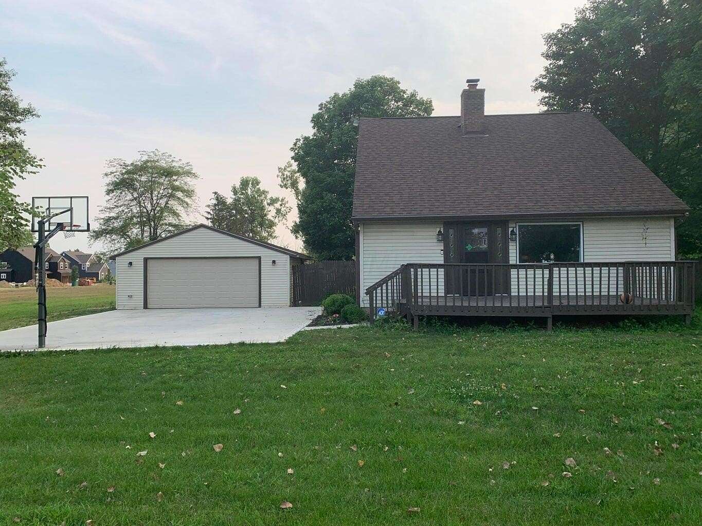 1.5 Acres of Land with Home for Sale in Plain City, Ohio