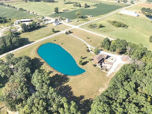 8.4 Acres of Residential Land with Home for Sale in Excello, Missouri