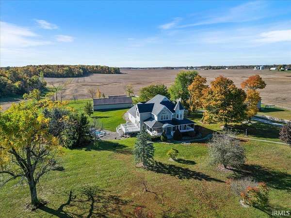 6 Acres of Land with Home for Sale in Columbia City, Indiana