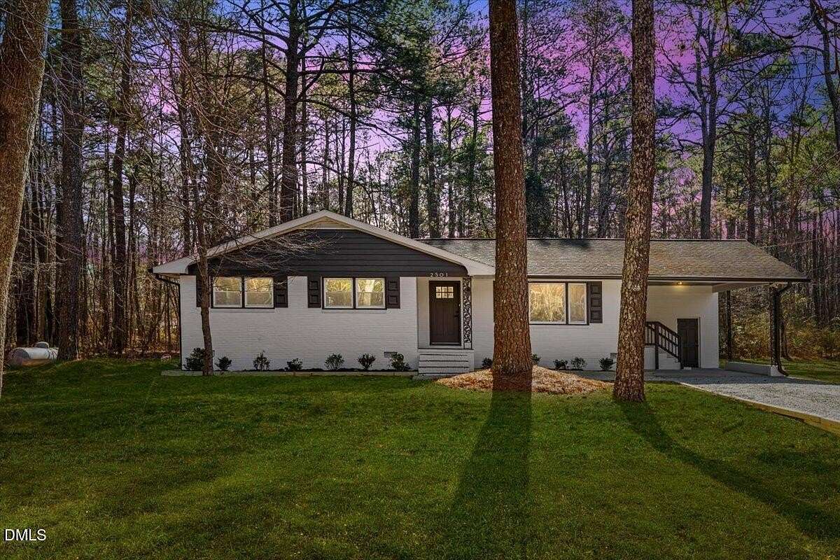 4.1 Acres of Residential Land with Home for Sale in Rocky Mount, North Carolina