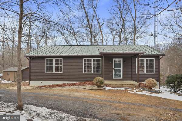 4 Acres of Residential Land with Home for Sale in Hedgesville, West Virginia