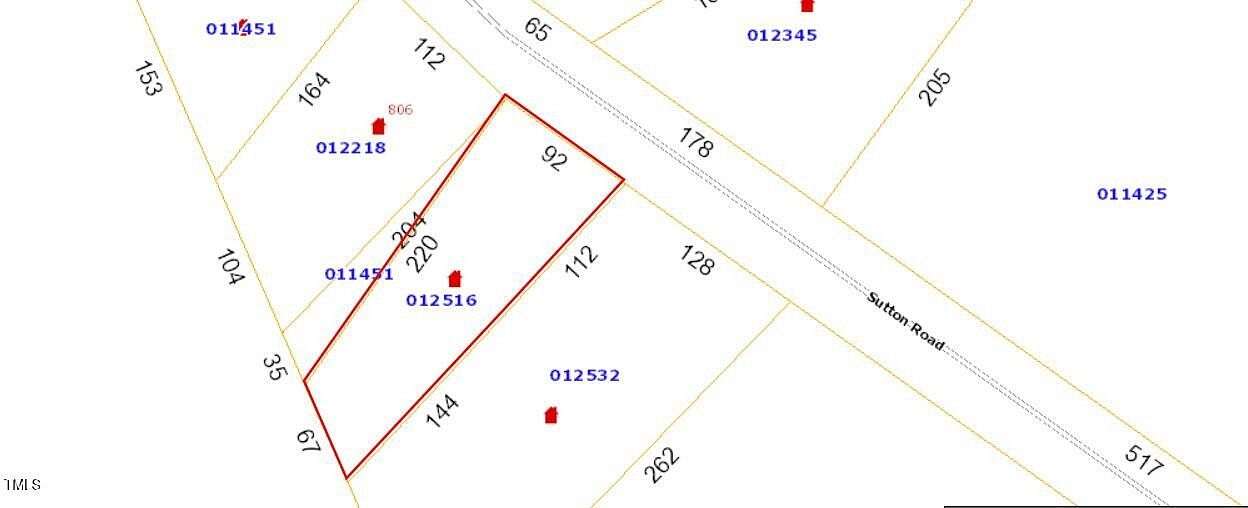 0.6 Acres of Residential Land for Sale in Louisburg, North Carolina