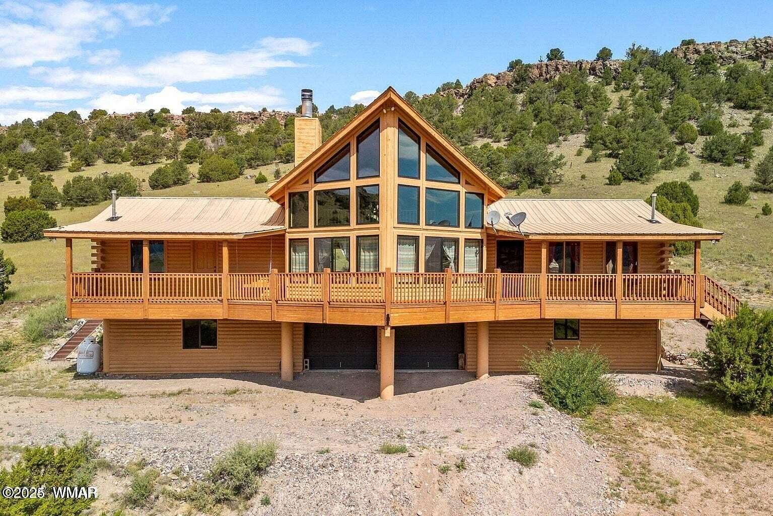 7.22 Acres of Residential Land with Home for Sale in Nutrioso, Arizona