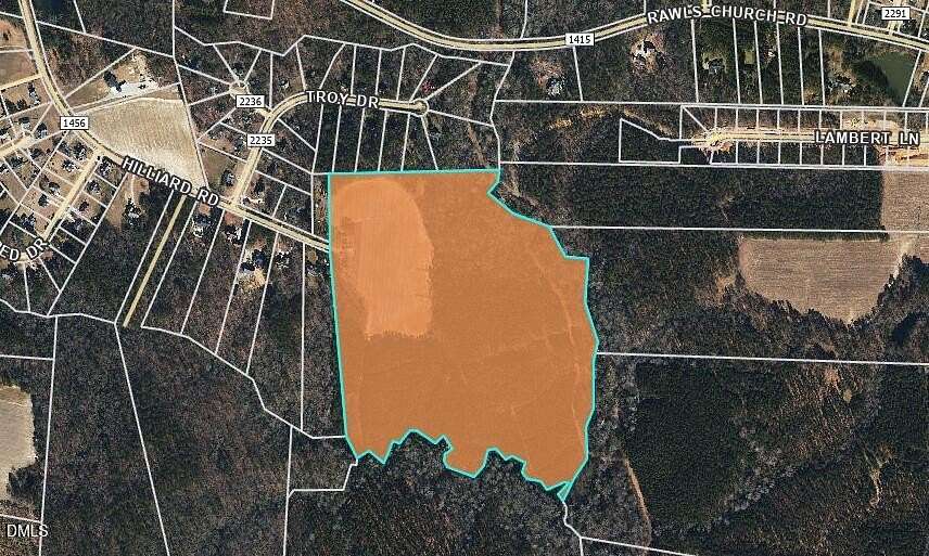 60 Acres of Land for Sale in Fuquay-Varina, North Carolina