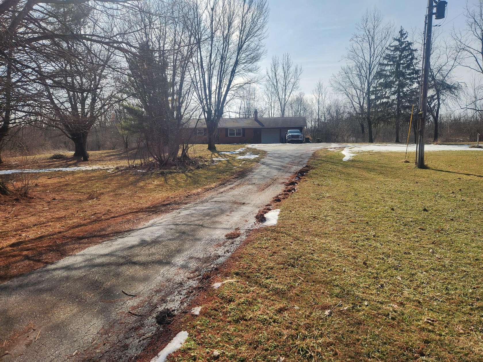 4.22 Acres of Land with Home for Sale in Cambridge City, Indiana